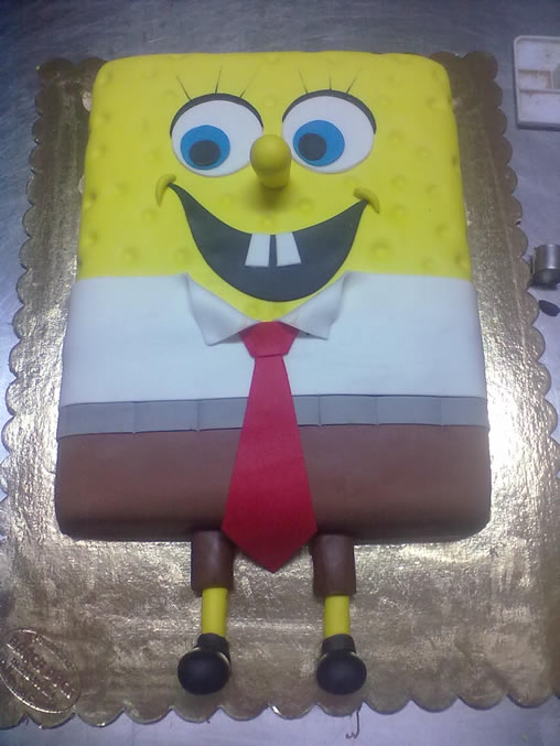 Bolo de aniversário SpongeBob